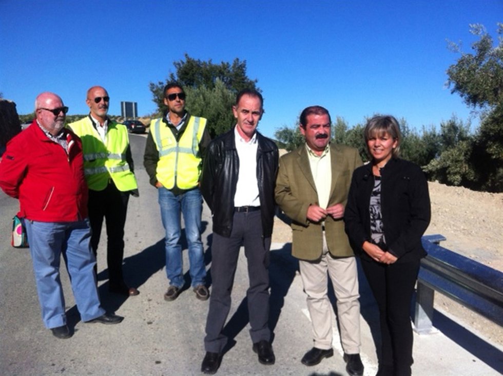 Visita carretera JA-3106 Mancha Real-Torres y JA-3203