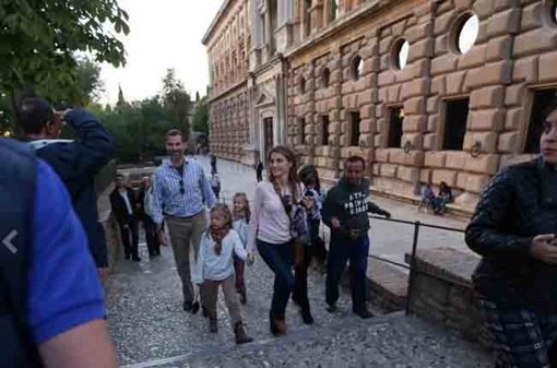 Principes de Asturias en Granada