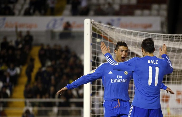 Cristiano Ronaldo y Bale lideran al Real Madrid ante el Rayo