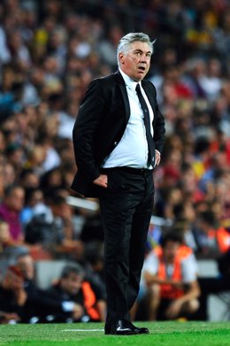 El entrenador del Real Madrid, Carlo Ancelotti