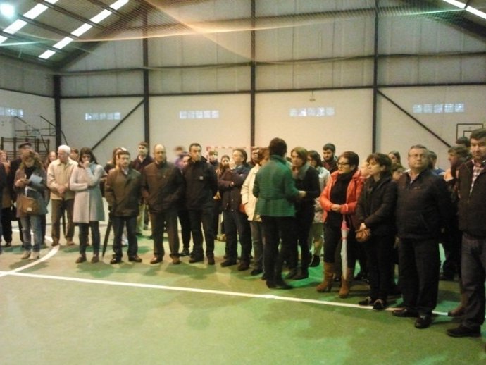 Concentración silenciosa en Cabanas 