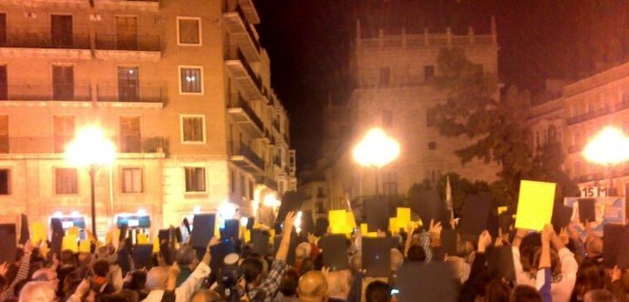 Concentración del 3 de noviembre de la AVM3J