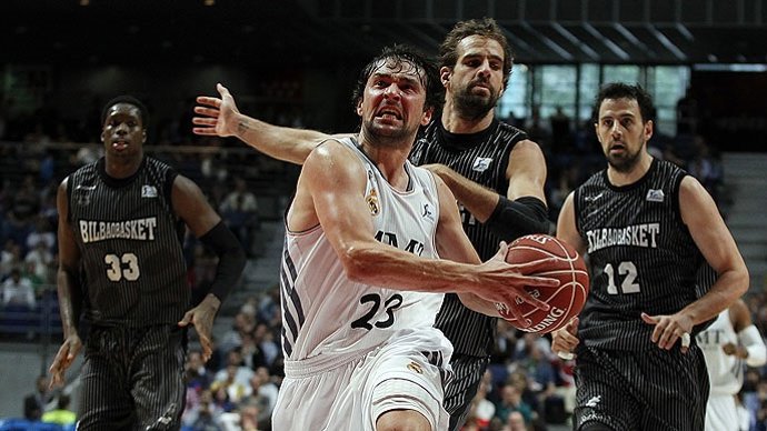 Real Madrid Llull Bilbao Basket Germán Gabriel