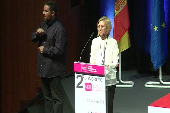 Rosa Díez: "No consentiremos que nadie chantajee a UPyD"