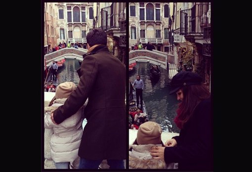 David Bustamante y Paula Echevarría disfrutan de sus vacaciones en Venecia