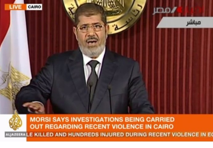 Mursi, en directo para la nación