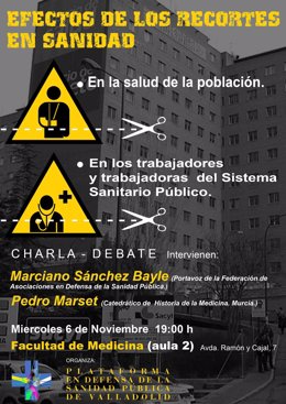 Cartel de la charla