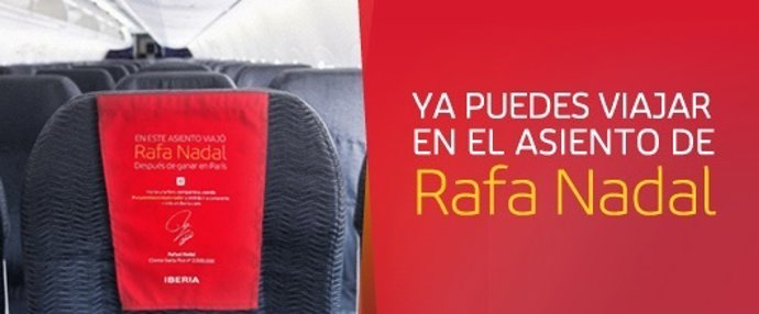 Iberia lanza promoción Rafa Nadal