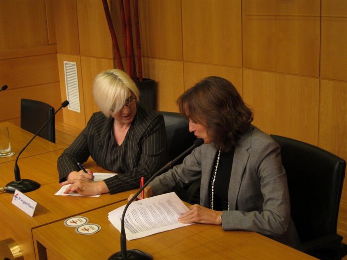 Ciriza y Bueno firman el convenio