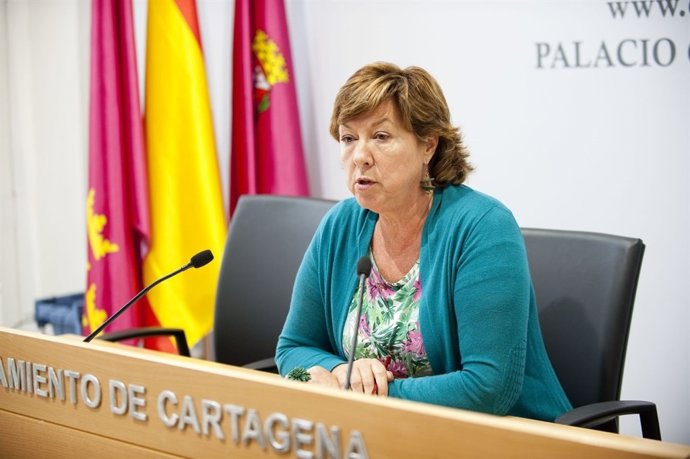 Alcaldesa de Cartagena comparece en rueda de prensa para informar remodelación