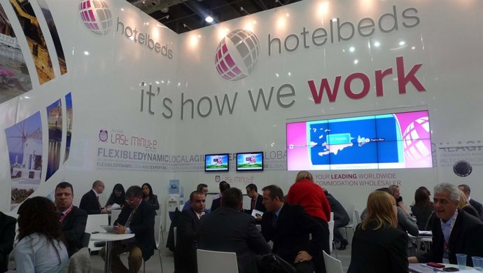 Hotelbeds en la World Travel Market de Londres 2013