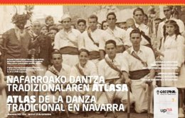 Cartel del Atlas de la danza tradicional.