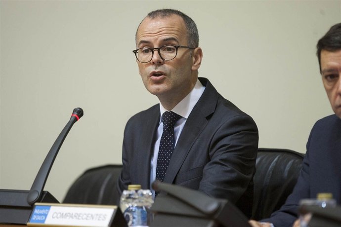 O conselleiro de Cultura, Educación e Ordenación Universitaria. Xesús Vázquez Ab