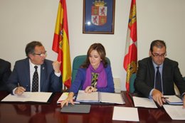 Clemente en la Comisión de Coordinación en Segovia