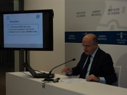 Baltar Blanco presenta los presupuestos de la Diputación de Ourense