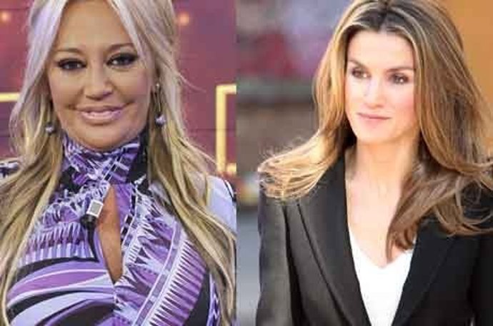 Letizia Ortiz y Belen Esteban