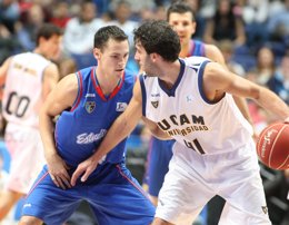 Berni Rodríguez en el UCAM Murcia - Estudiantes