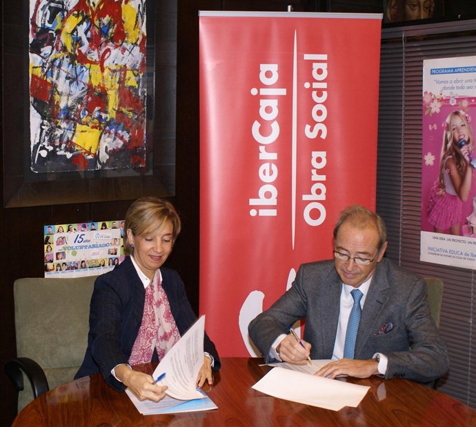 La Obra Social de Ibercaja renueva su apoyo a la Fundación Ilumináfrica
