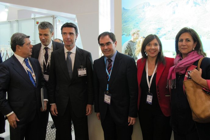 Federico Trillo, José Manuel Soria, Joaquin Albadalejo y Mercedes Alonso