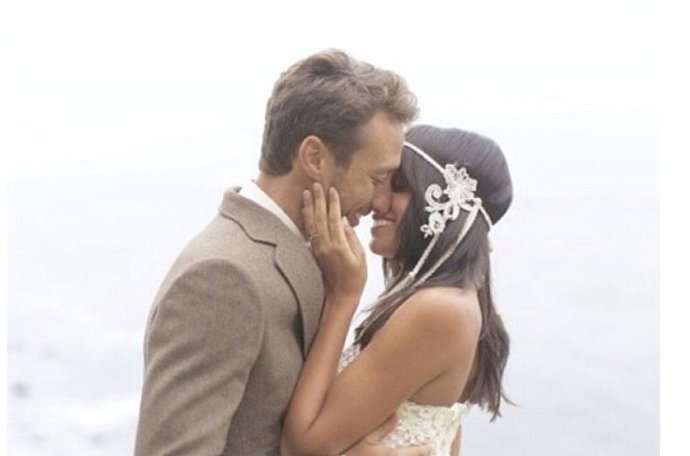 Raquel del rosario se casa con Pedro Castro