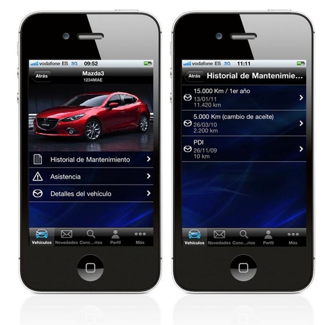 Aplicación MyMazda