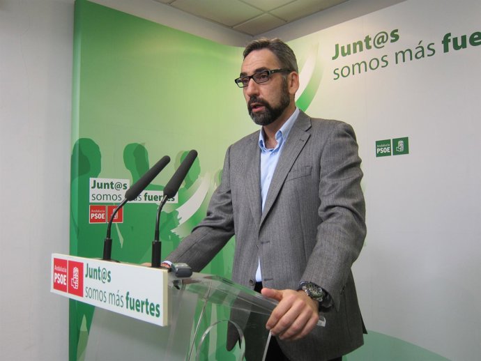 Antonio Rodríguez Castillo, vicesecretario general del PSOE de Huelva. 