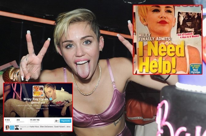 Miley Cyrus se burla de In Touch 