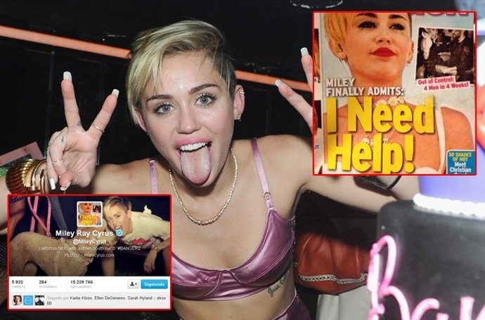 Miley Cyrus se burla de In Touch 