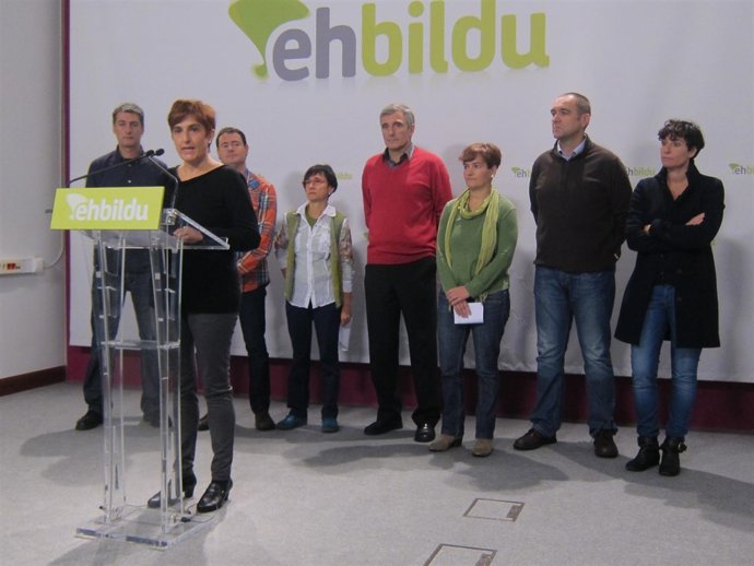 Rueda de prensa de EH Bildu.