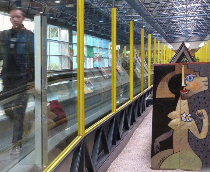 Exposición en Madrid-Barajas