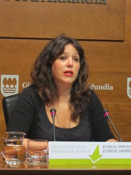 Larraitz Ugarte, portavoz de la Diputación de Gipuzkoa