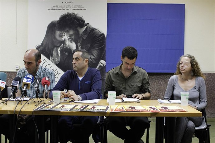 (De Izda.A Drcha) E.Rodríguez, J.Roqueta, X.Artigues Y E.Quintana