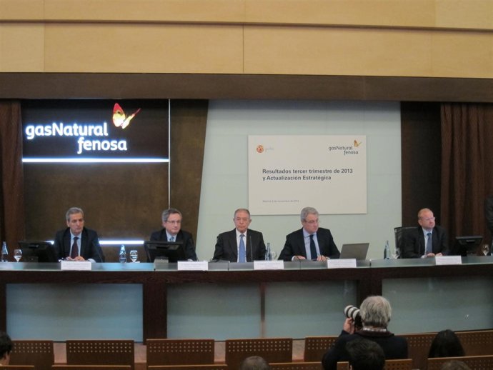 El presidente de Gas Natural Fenosa, Salvador Gabarró