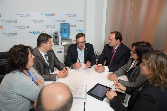 Reunión del Gobierno de Canarias en la WTM