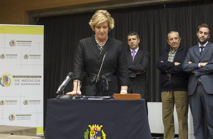La nueva presidenta del Colegio de Médicos, Concha Ferrer.