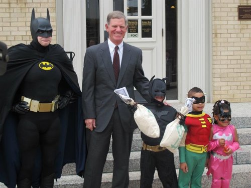 El sueño de un niño enfermo: Ser Batman por un día