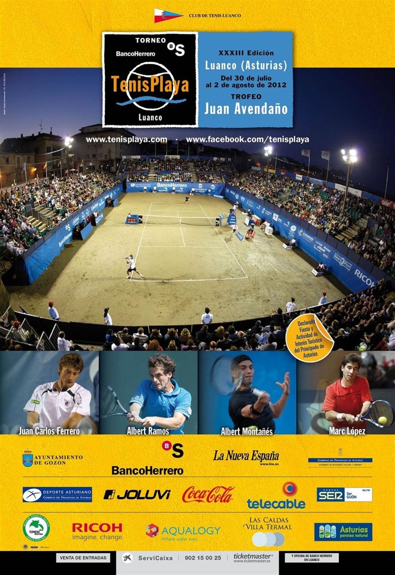 El Torneo de Tenis Playa de Luanco no se celebrará el próximo año por