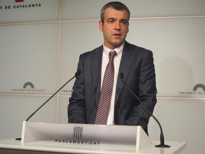 El portavoz del PSC en el Parlament, Maurici Lucena 