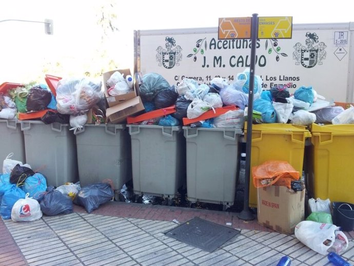 Huelga de basuras Madrid
