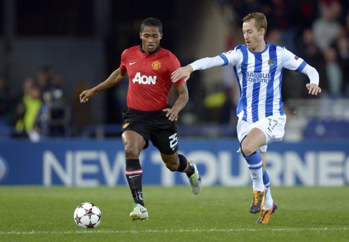 David Zurutuza, con la Real Sociedad