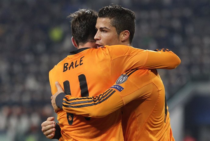 Gareth Bale y Cristiano Ronaldo