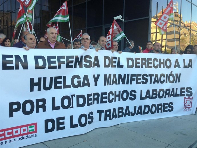 Carbonero, en Granada con los trabajadores de Rober