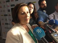 Sánchez Rubio recuerda a las mujeres víctimas de violencia que "no están solas" y las anima a denunciar