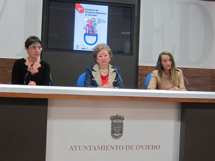 Marta Pérez, Carmen Aller y Trinidad Ordiz