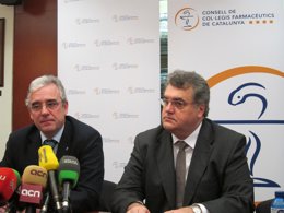 J.Dalmases (Consejo de Colegios Farmacéuticos de Catalunya) y A.Torres (Fefac)