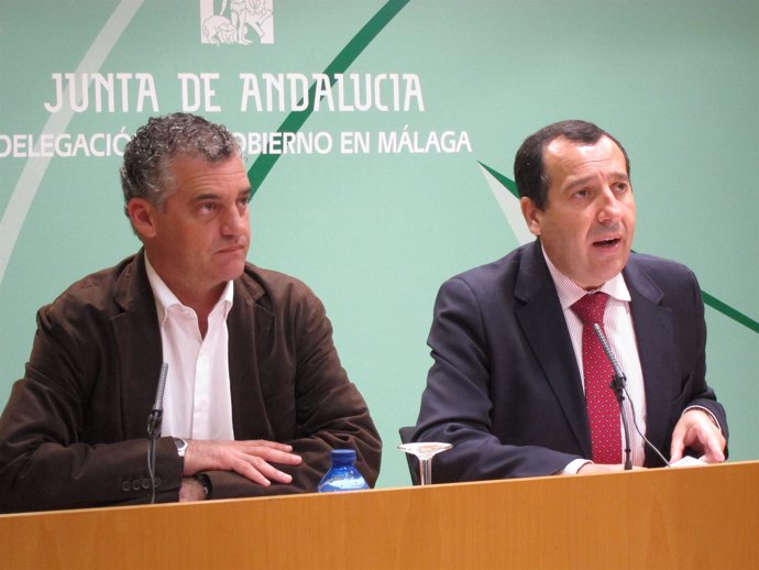 Javier Carnero y Ruiz Espejo en rueda de prensa infoca 2013