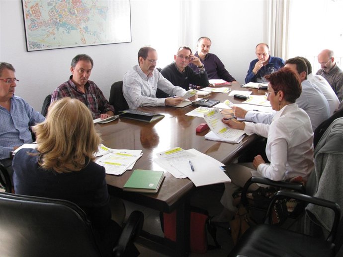 Reunión del Observatorio de la Bicicleta de Pamplona.