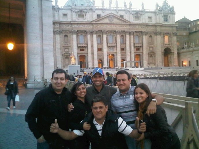 Capriles en el Vaticano