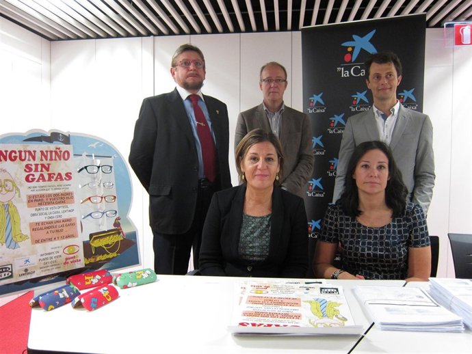 La Caixa se ha sumado a la campaña 'Ningún niño sin gafas'