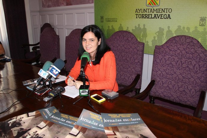 La concejal de Educación de Torrelavega, Berta Pacheco